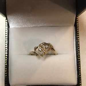 💞Gold Heart ring💞